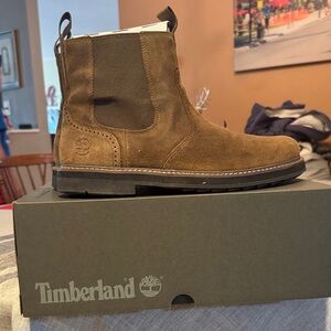 Timberland Men's Squall Canyon Chelsea Boot in Olive Size 11 Good Used condition